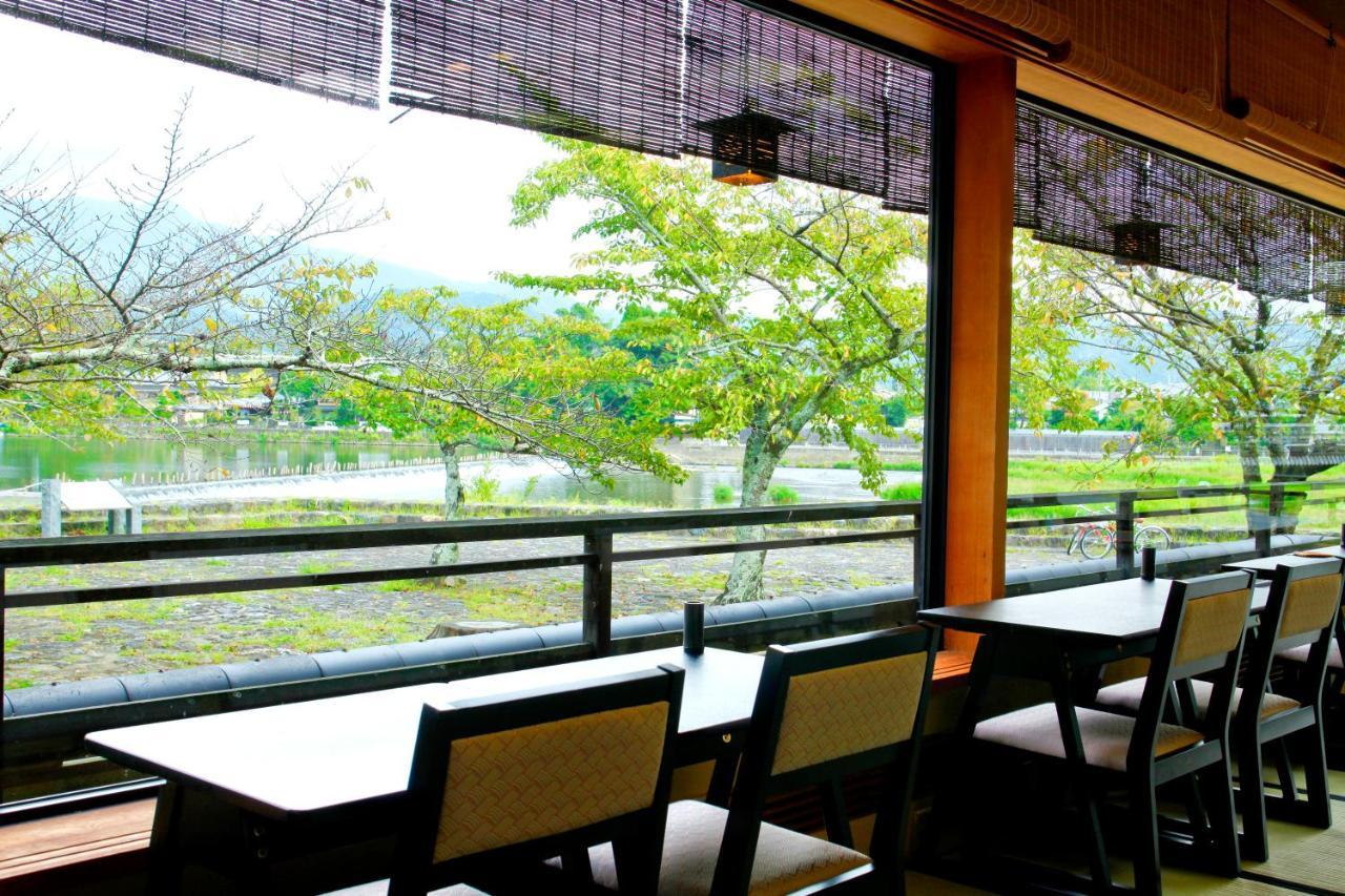 Kyoto Arashiyama Onsen Ryokan Togetsutei Ngoại thất bức ảnh