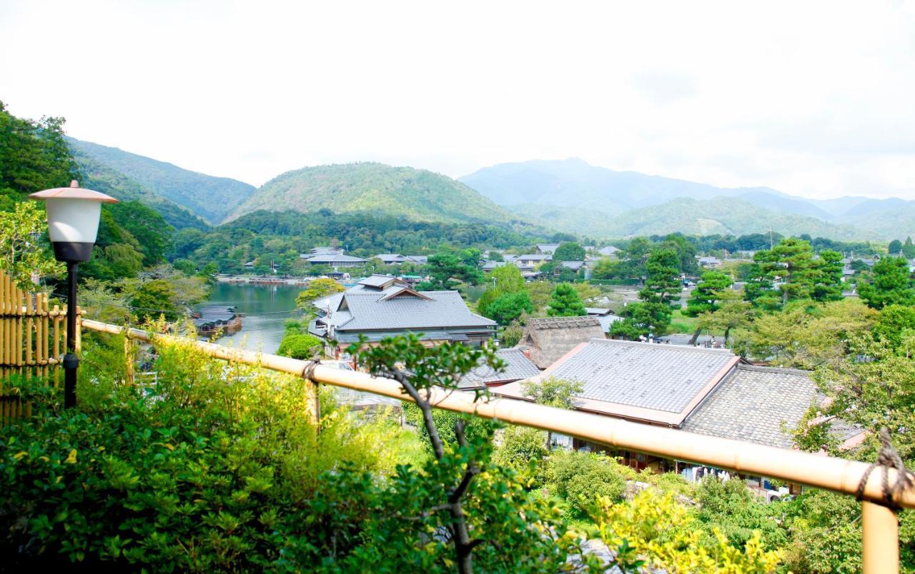 Kyoto Arashiyama Onsen Ryokan Togetsutei Ngoại thất bức ảnh