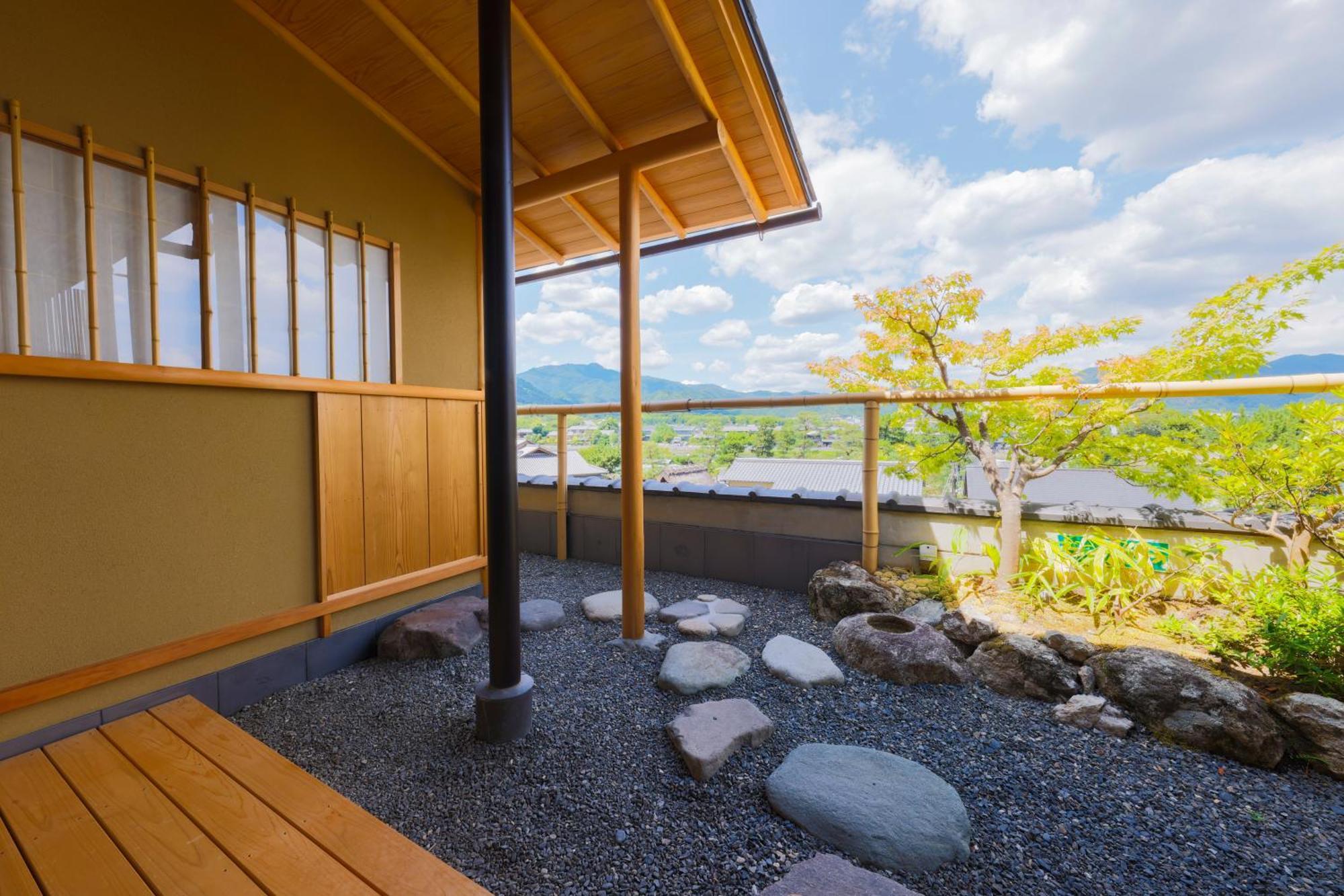Kyoto Arashiyama Onsen Ryokan Togetsutei Ngoại thất bức ảnh