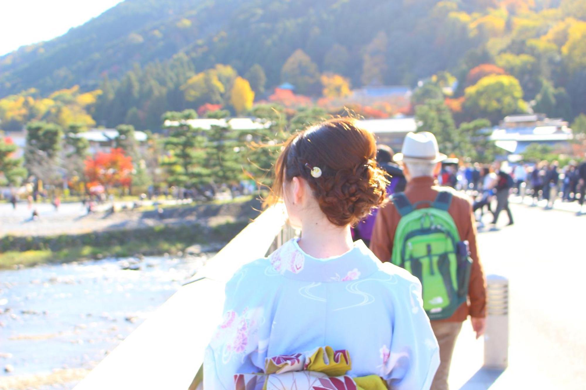 Kyoto Arashiyama Onsen Ryokan Togetsutei Ngoại thất bức ảnh